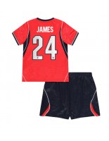 Anglie Reece James #24 Venkovní dres pro děti MS 2026 Krátký Rukáv (+ trenýrky)